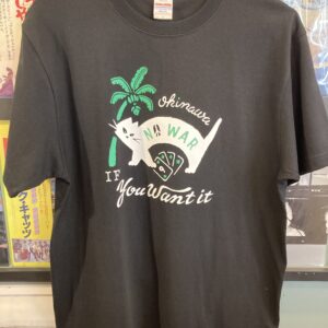 OKINAWA NO WAR Tシャツ 黒 (L)